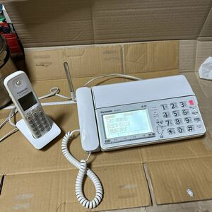 あ-7348）★Panasonicパナソニック/ KX-PZ618/ 子機　KX-FKD602-W 中古現状品