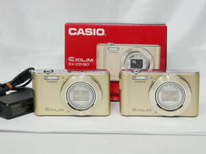 #4048 CASIO EXILIM EX-ZS190 2台 カシオ エクシリム コンデジ