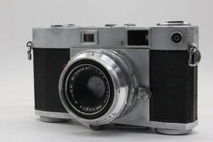 【訳あり品】 リコー Ricoh 35 De Luxe Riken Ricomat 4.5cm F2.8 レンジファインダー カメラ v3197