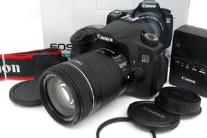 美品｜キヤノン EOS 60D EF-S18-135 IS レンズキット CA01-A8324-2Q3