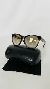 CHANEL シャネル サングラス 5380-A c.1575/6E 5617 140 2N 箱付き 【極美品】