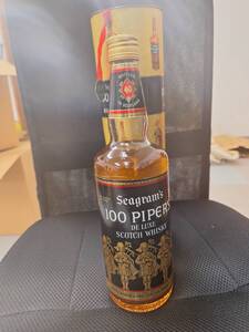 【新品未開封】Seagramsシーグラム 100 パイパーズ 100 PIPERS DELUXE スコッチ ウィスキー 750ml 43% 