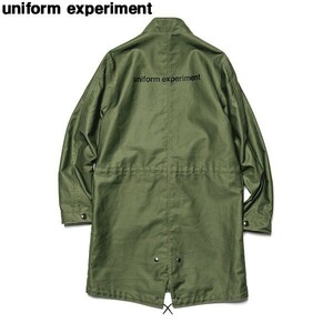 3 新品【uniform experiment UEN MILITARY STAND COLLAR COAT ユニフォームエクスペリメント ミリタリー スタンドカラー コート ジャケット