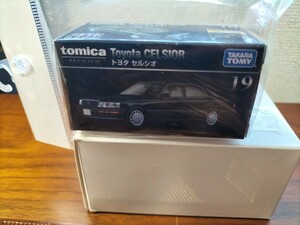 【tomica】TOYOTAセルシオ新品未使用未開封サスペンション仕様・左右ドア開閉仕様。