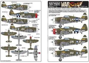 Kits-World(172209)1/72 P-47D (Razorback) 