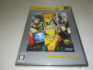 PS2 新品未開封 ペルソナ4 PERSONA4 PlayStation2 the Best P4