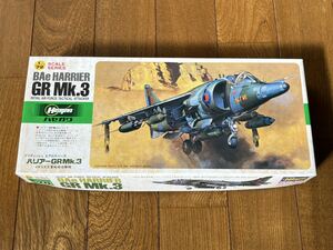 ハセガワ Hasegawa 1/72 BAe HARRIER GR Mk.3 ブリティッシュ エアロスペース ハリヤー 未使用未組 レア 貴重 絶版 希少 (43-119)