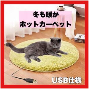 カーペット ペット用 ホットカーペット ペット 電気毛布 犬 猫 電熱ヒーター