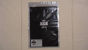 Stussy 30th Anniversary Tee 付属袋 0900013 M BLAC ステューシー NY LA LONDON TOKYO PARIS ゆうパケット（おてがる版） レターパック