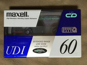 【 送料無料！・希少な1990年発売商品！・未開封品ですが少し破れあり 】★maxell マクセル◇UDⅠ 60◇日本マクセル★