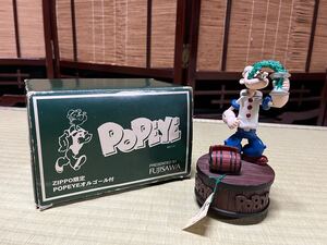 ジッポ ポパイ POPEYE オルゴール台 ディスプレイ タグ付き レア レトロ ヴィンテージ おもちゃ キャラクター 喫煙グッズ