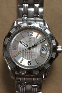 オメガ OMEGA シーマスター オメガマチック メーカーOH済み 37mm SEAMASTER SS純正ブレス仕様 美品 ダイバー時計 Ωmatic 200m防水 精確