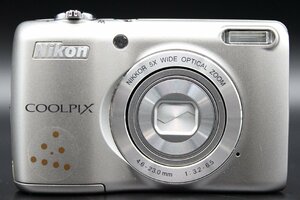 【ト福】Nikon ニコン COOLPIX クールピクス L26 コンパクトデジタルカメラ シルバー 単三乾電池駆動 デジカメ LBZ01LLL34