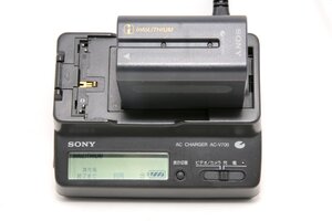 【良品】SONY AC-V700 ソニー バッテリーチャージャー + インフォリチウム Lシリーズ NP-F930 #48755501