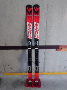 ROSSIGNOL ロシニョール HERO 140cm　＋HEAD ストック