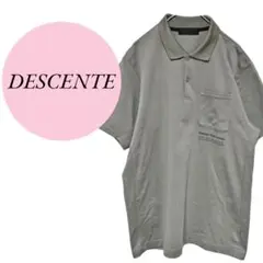 【デサント】DESCENTE♡上品♡高級感♡スポーツ♡ゴルフ♡ポロシャツ【L】