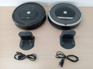 ☆【EM856】iRobot　Roomba　アイロボット　ルンバ　870　2016年製　885　2015年製　2台セット　ロボット掃除機　通電確認済