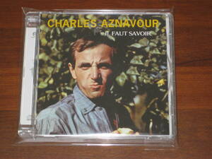 CHARLES AZNAVOUR シャルル・アズナヴール/ IL FAUT SAVOIR 2004年発売 EMI社 Hybrid SACD 輸入盤