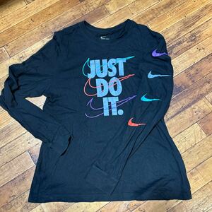 ナイキロンT NIKEロンT 長袖TシャツXLメンズサイズ　黒ブラック