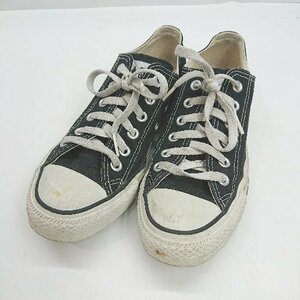 ◇ CONVERSE コンバース M9166 オールスター スニ－カ－ サイズ24.0 ブラック レディース E