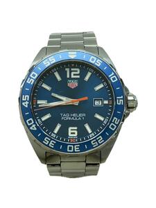 TAGHeuer◆フォーミュラ1__QZ_SS/アルミ_43mm/アナログ/BLU/SLV