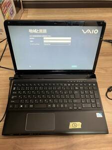 ②ソニー ノートパソコン ノートPC パーソナルコンピューター VAIO SVE151J13N SONY