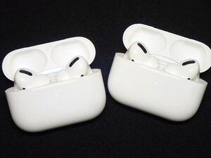 1122F[A]■正規品■Apple Airpods PRO エアーポッツプロ エアポッツプロ/２点セット/A2190・A2083・A2084/ワイヤレスイヤホン