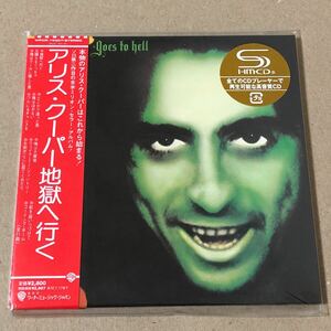 紙ジャケ/SHM-CD アリス・クーパー地獄へ行く ALICE COOPER Goes To Hell WPCR-14307 紙ジャケット