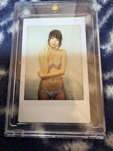 岡田紗佳 チェキ ビキニ 水着 下着 セクシー カード