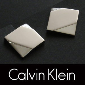 8500◆CKカルバンクライン◆カフス◆シルバー◆カフスボタン～カフリンクス◆オンワード樫山◆Calvin Klein◆新品