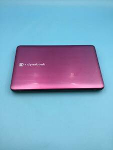 S1094☆TOSHIBA 東芝 T552/58FR dynabook ノートパソコン ノートPC Windows10Pro/intelCORE i7-3610QM/2.30GHｚ/8ＧＢ【現状品】