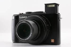 動作品 パナソニック Panasonic LUMIX DMC-LX7 ルミックス 黒 ブラック コンパクトデジタルカメラ 管N8639