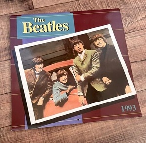 ビートルズ★The Beatles 1993年 カレンダー／モノクロ・レア写真、ポスター、自宅使用品。