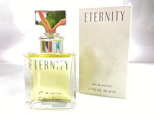 満量　カルバン クライン　Calvin Klein　CK　ETERNITY　エタニティ　オードパルファム　ボトル　50ml　YK-5826