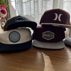 RVCA NIXON Hurley スナップバック　7個セット