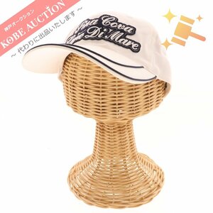 ■ シナコバ キャップ 帽子 ワッペン 刺繍 メンズ F ホワイト タグ付き 未使用