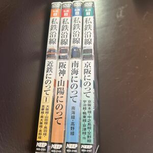 私鉄沿線1.5.6.7 近鉄.阪神.山陽.南海.京阪にのって　DVD