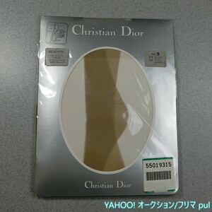 Christian Dior クリスチャンディオール パンティストッキング パンスト トウフトレル ベージュ Sサイズ 