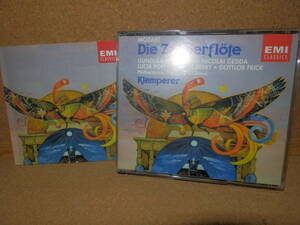 CDclub;2CD「モーツァルト;歌劇＜魔笛＞全曲/クレンペラー指揮」