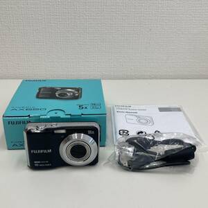 #3495　デジタルカメラ　FUJIFILM　FINEPIX　AX650　ブラック　乾電池式　簡易動作確認済　中古　美品