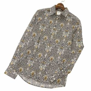 H&M × WILLIAM MORRIS エイチ＆エム ウィリアムモリス 通年 花柄 フラワー総柄★ 長袖 シャツ Sz.XS　メンズ　C4T07108_7#C