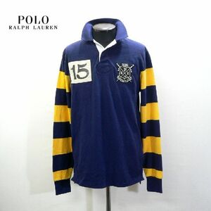 特価★在庫限り ポロ ラルフローレン 長袖ポロシャツ POLO RALPH LAUREN ROWING CLUB POLO 710720828002 ラガーシャツ US直輸入 (9232M) 