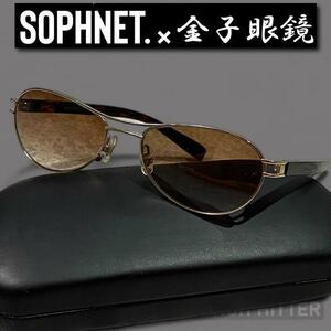 SOPHNET. ソフネット ×金子眼鏡 サングラス BINCHOTAN コラボ