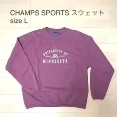 CHAMPS SPORTS カレッジスウェット サイズＬ