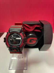 CASIO G-SHOCK GLS8900CM 赤黒　迷彩　 腕時計