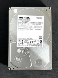 【送料無料】 ★ 3TB ★　TOSHIBA / DT01ABA300V 【使用時間： 3503 ｈ】　2019年製　良品　3.5インチ 内蔵 HDD　SATA　AVコマンド対応