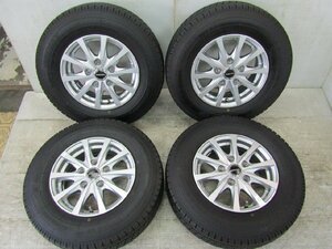 スタッドレス ホットスタッフ BISON BN-02 13インチｘ5J ET:+45 PCD:114.3 5H TOYO DELVEX 934 165/80R13 19年 カムリ(SV20)等