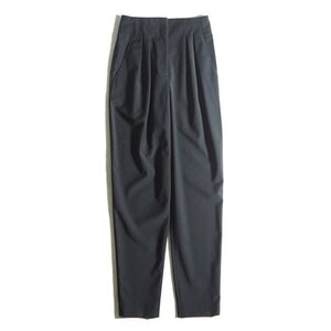 P3285f56　▼tibi ティビ▼　Tropical Wool Yasmeen Trouser トロピカルウール ストレッチパンツ ブラック 2 / 黒 トラウザーパンツ 春～秋