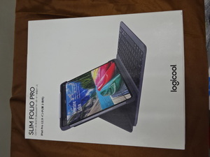 【店頭展示未使用品】ロジクール Logicool SLIM FOLIO PRO Bluetoothキーボード一体型ケース iPad Pro 12.9インチ（第3世代）用 iK1273