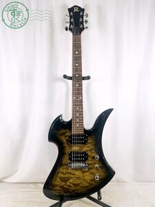 AK0604755　■ B.C. Rich モッキンバードタイプ エレキギター 0801004 グリーン系 弦楽器 現状品 中古